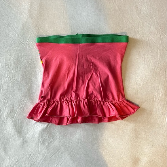 JLO pink tube top, size large. - Picture 2 of 3